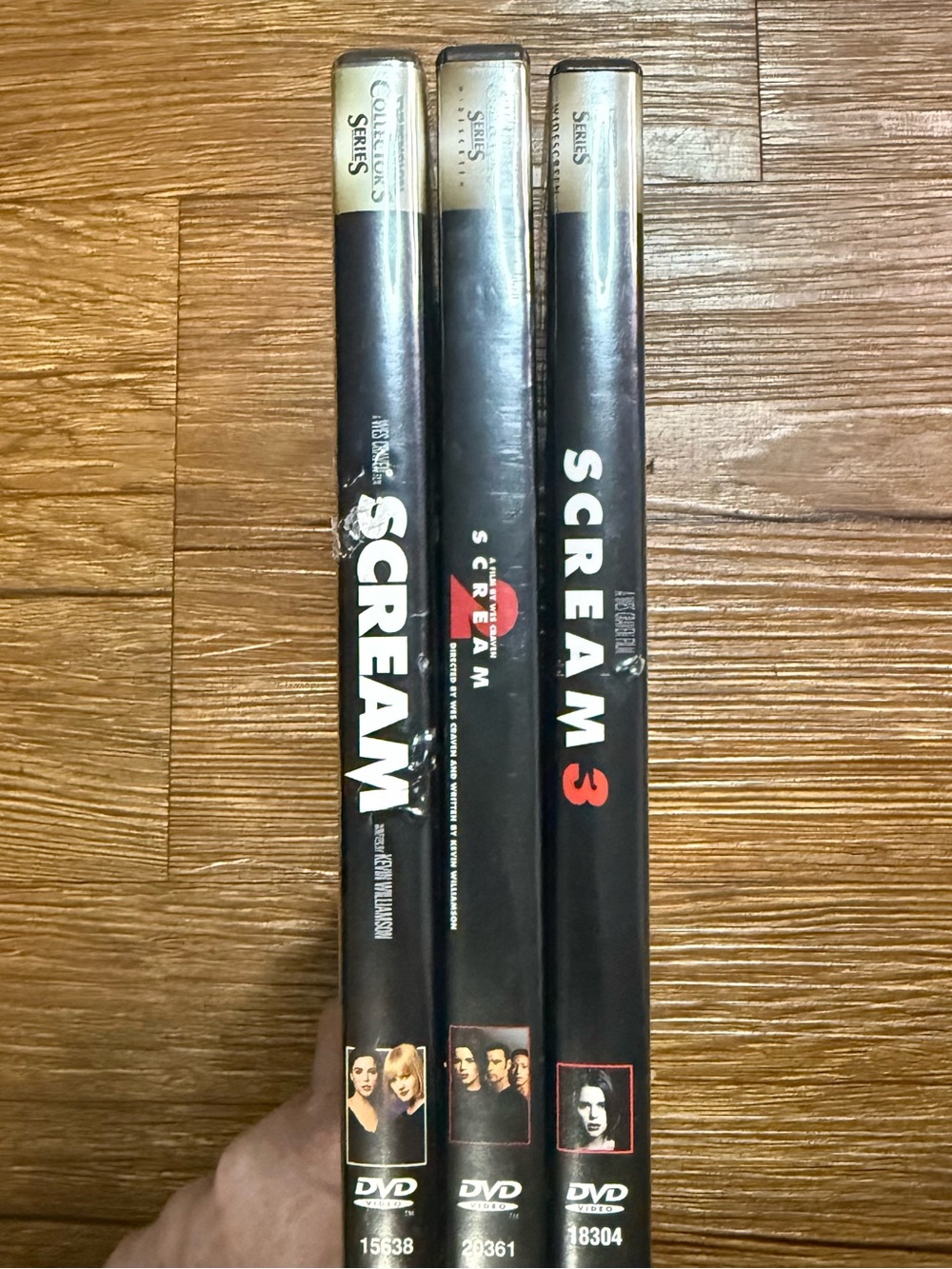 🎬 Scream 1–3 DVD Bundle | Horror Movie Collection | Classic Slasher Set